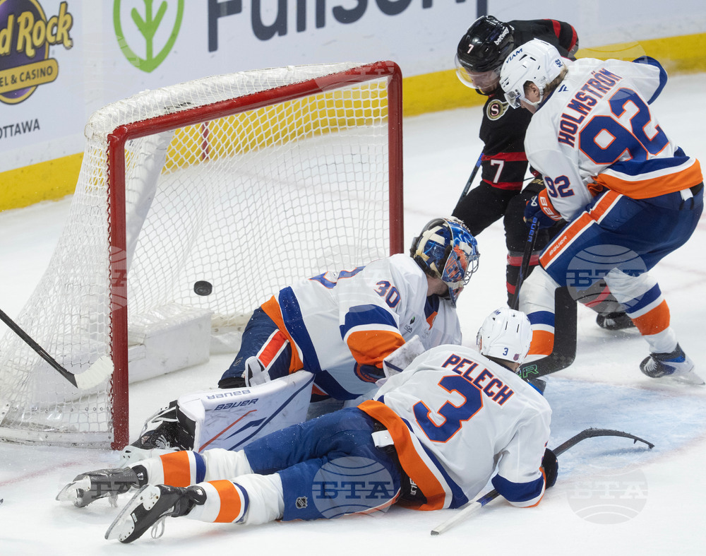 Islanders Senators Hockey