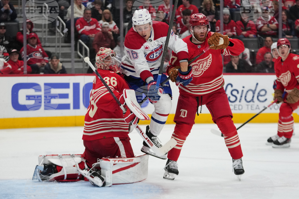 Canadiens Red Wings Hockey