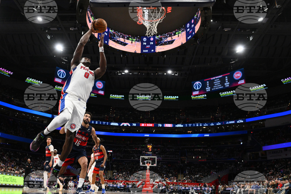 Pistons Wizards Basketball