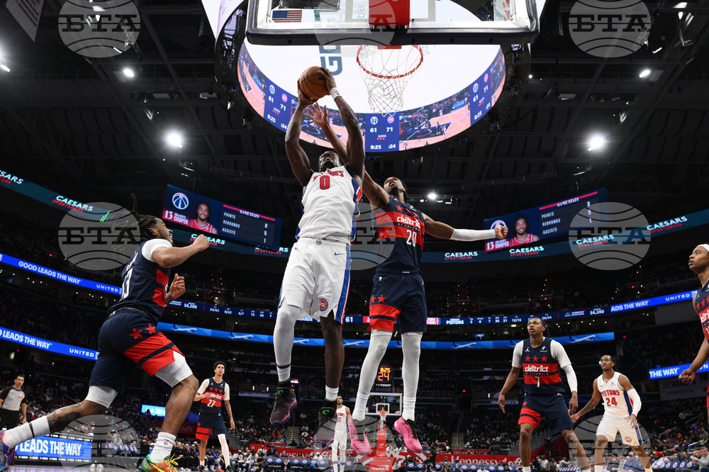 Pistons Wizards Basketball