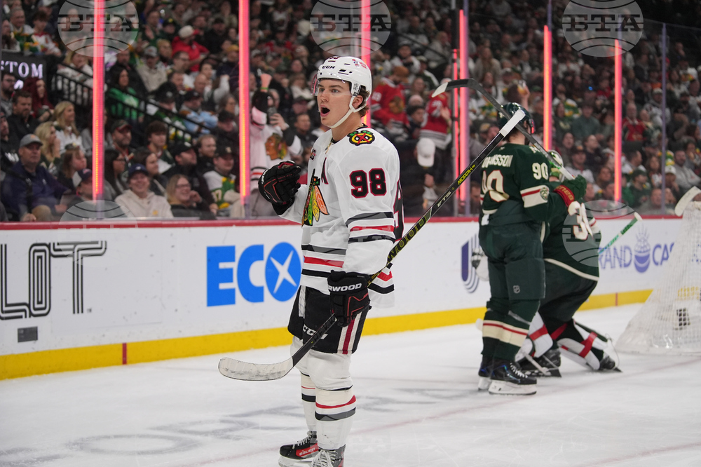 Blackhawks Wild Hockey