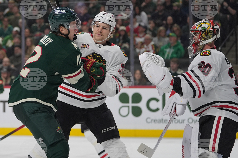 Blackhawks Wild Hockey