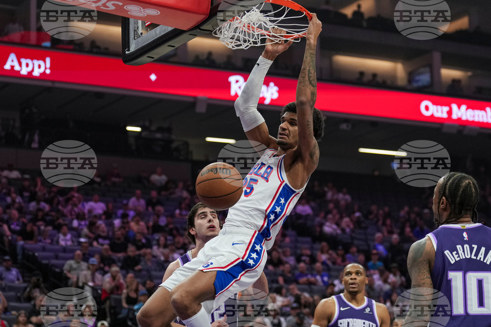 76ers Kings Basketball