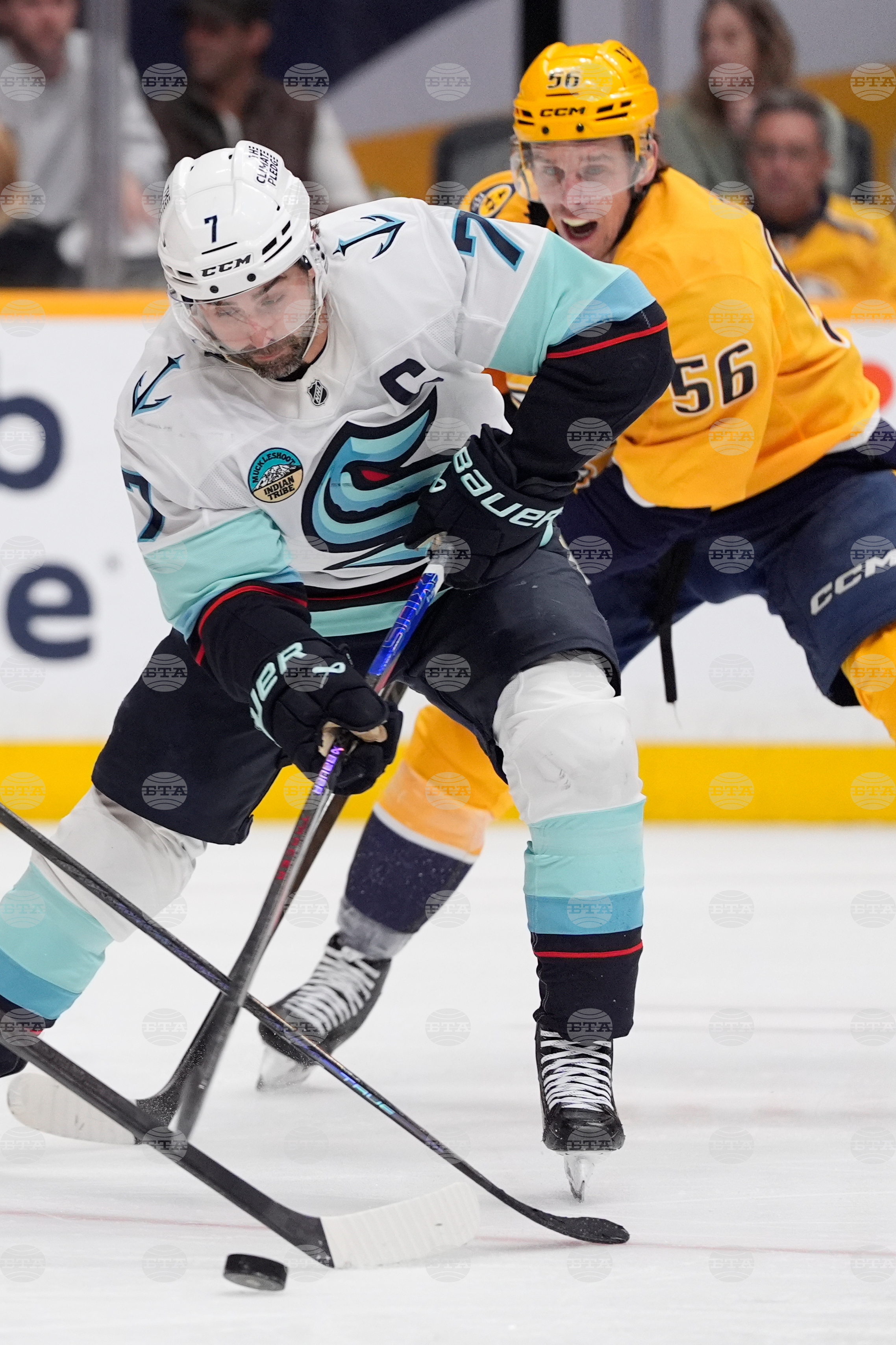 Kraken Predators Hockey