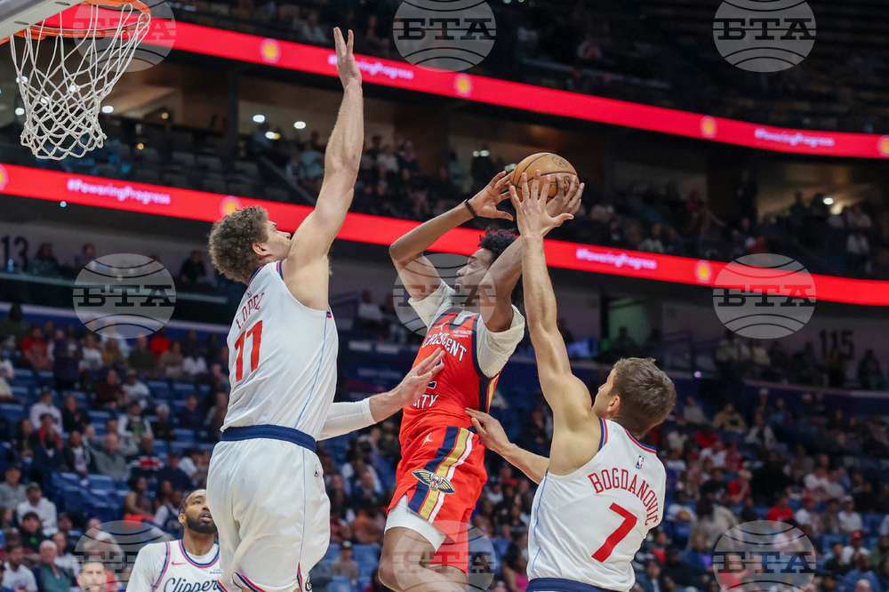 Clippers Pelicans Basketball