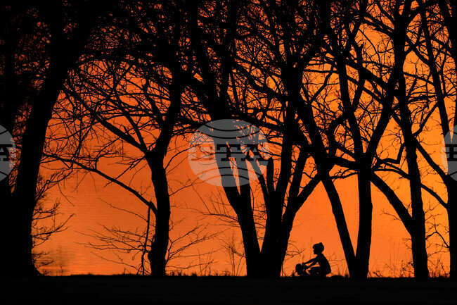 APTOPIX Kansas Daily Life