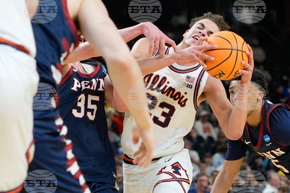NCAA Pennsylvania Illinois Basketball