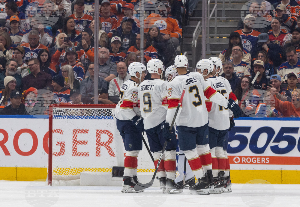 Panthers Oilers Hockey