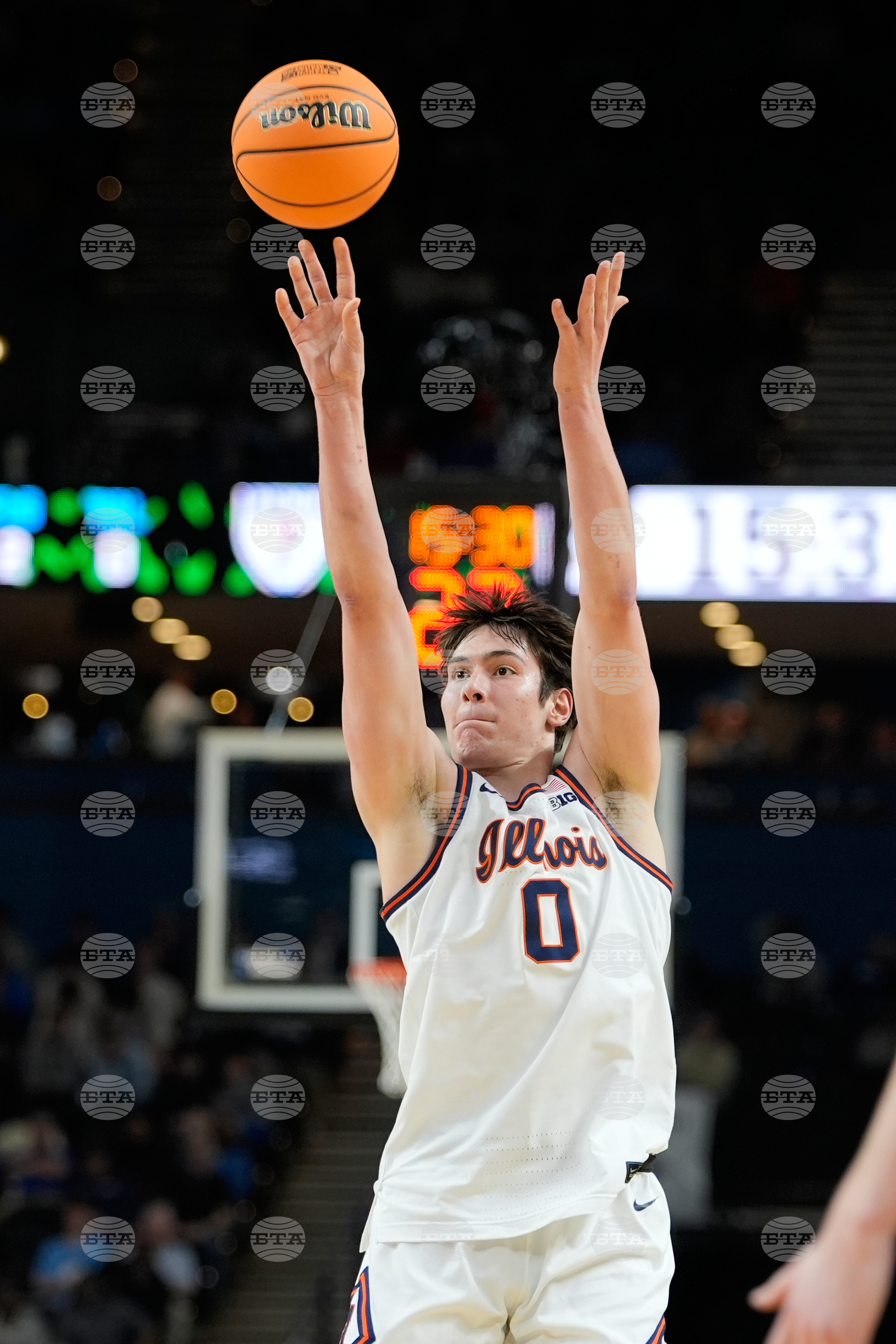 NCAA Pennsylvania Illinois Basketball