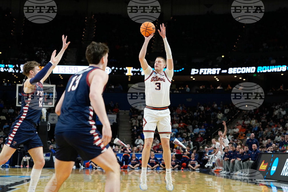 NCAA Pennsylvania Illinois Basketball
