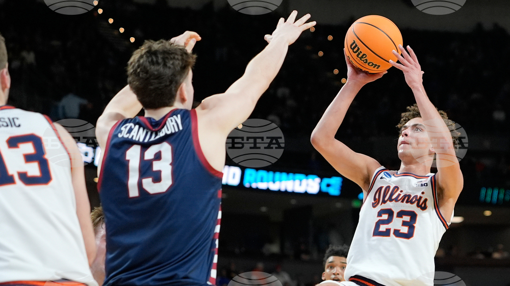 NCAA Pennsylvania Illinois Basketball