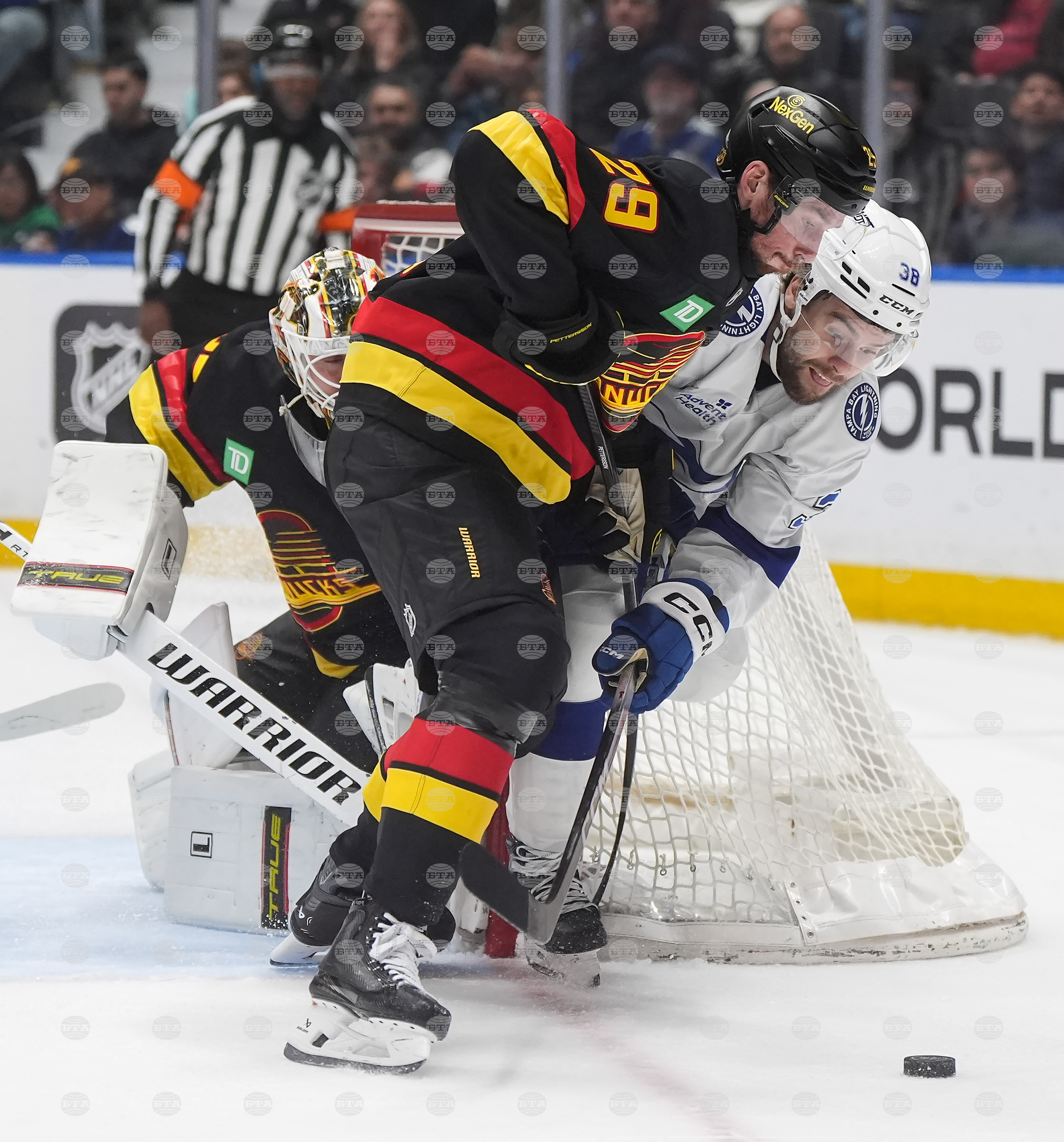 Lightning Canucks Hockey