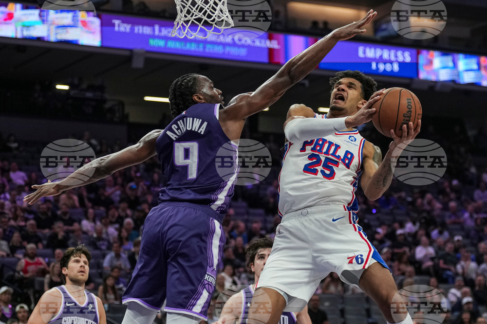 76ers Kings Basketball