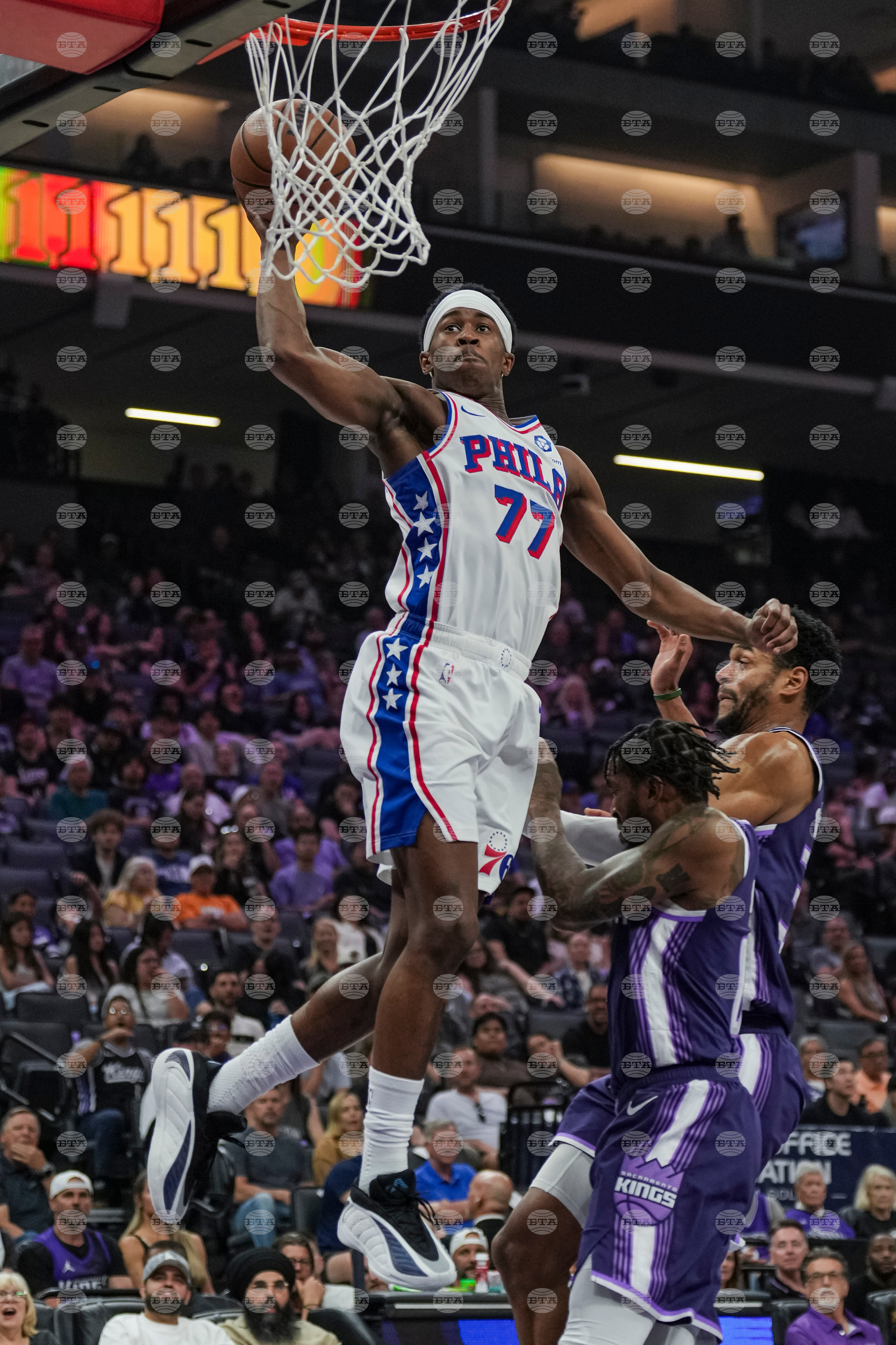 76ers Kings Basketball