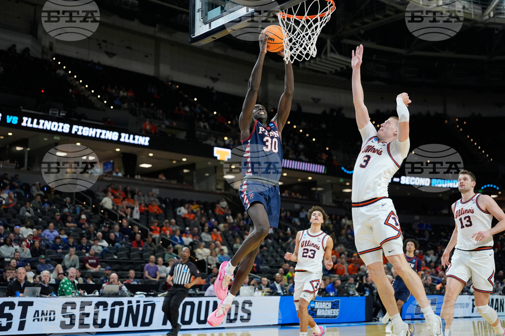 NCAA Pennsylvania Illinois Basketball