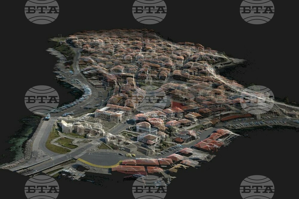 National Institute for Immovable Cultural Heritage Shows First Results of 3D Mapping of Ancient Town of Nessebar