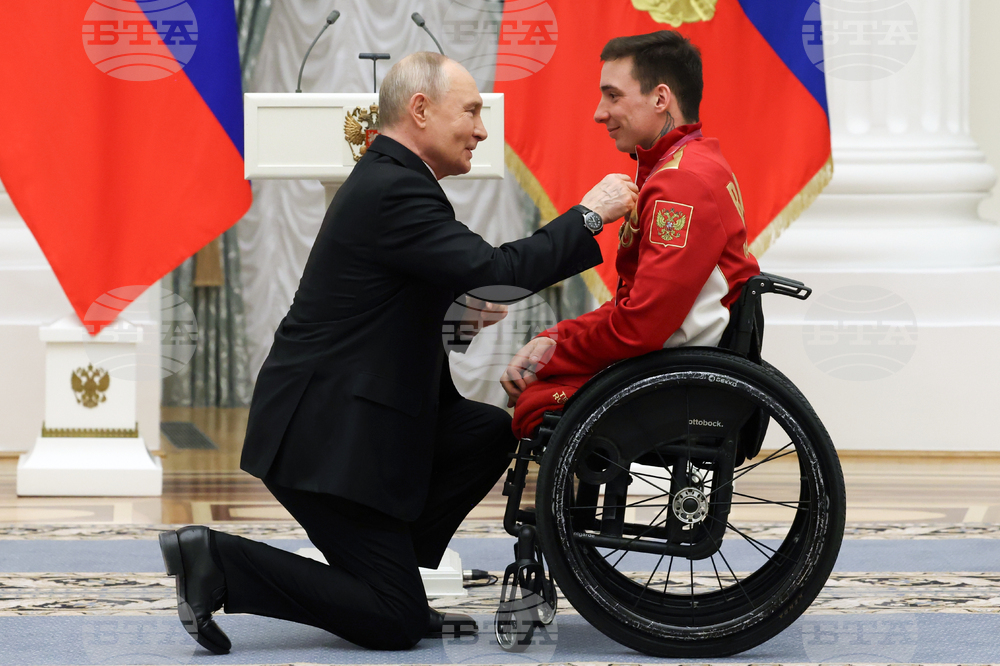 Russia Paralympics Putin