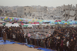 APTOPIX Israel Palestinians Eid Al Fitr