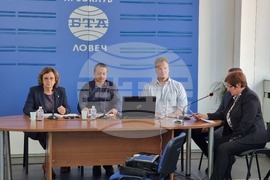 Национален пресклуб на БТА Ловеч - проект - пресконференция