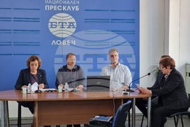Национален пресклуб на БТА Ловеч - проект - пресконференция