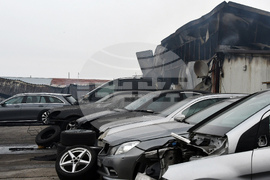 Хасково - пожар - автоморга