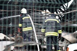 Хасково - пожар - автоморга