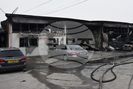 Хасково - пожар - автоморга