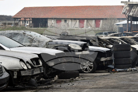 Хасково - пожар - автоморга