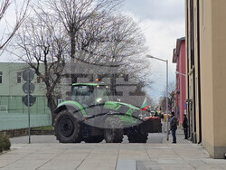 Сливен - земеделци - протест