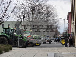 Сливен - земеделци - протест