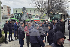 Сливен - земеделци - протест