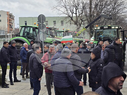 Сливен - земеделци - протест