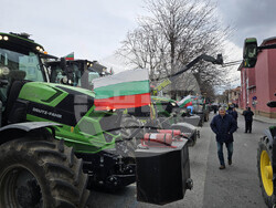 Сливен - земеделци - протест