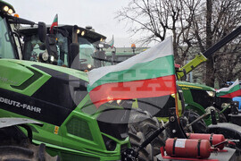 Сливен - земеделци - протест