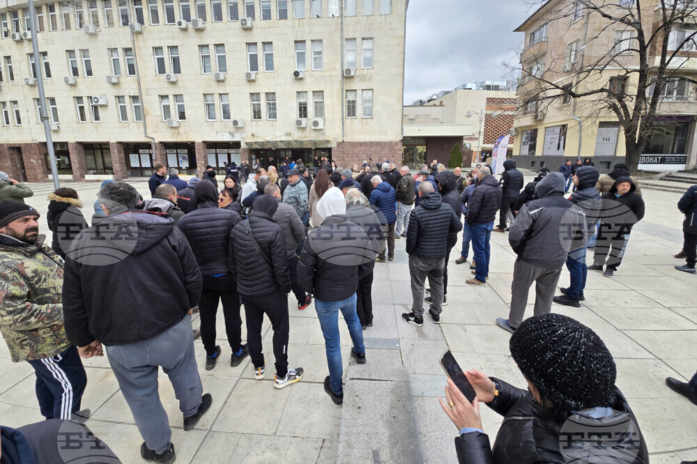 Сливен - земеделци - протест