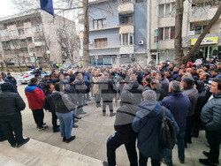 Сливен - земеделци - протест