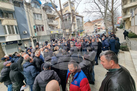 Сливен - земеделци - протест