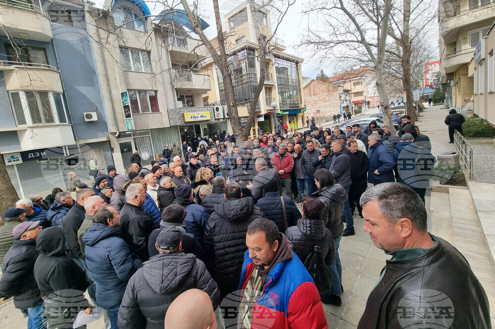 Сливен - земеделци - протест