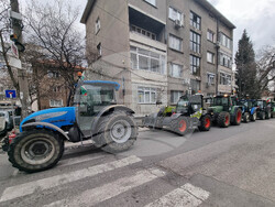 Сливен - земеделци - протест
