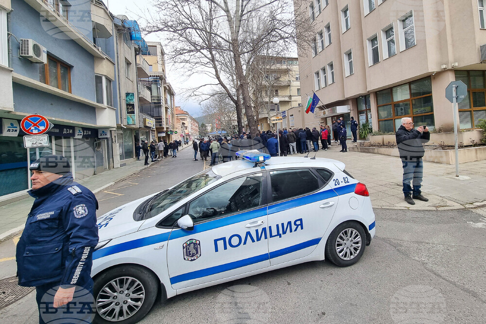 Сливен - земеделци - протест