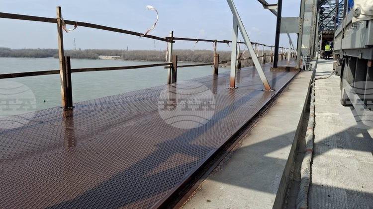 Traffic Along Danube Bridge at Ruse to Be Unrestricted in Both Lanes for Easter