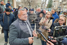 Сливен - земеделци - протест