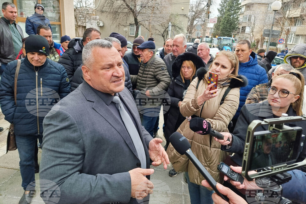 Сливен - земеделци - протест