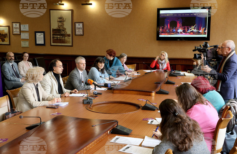 Варна - Международен музикален фестивал „Варненско лято" - пресконференция