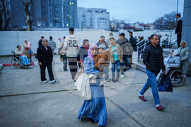 APTOPIX Romania Eid al-Fitr