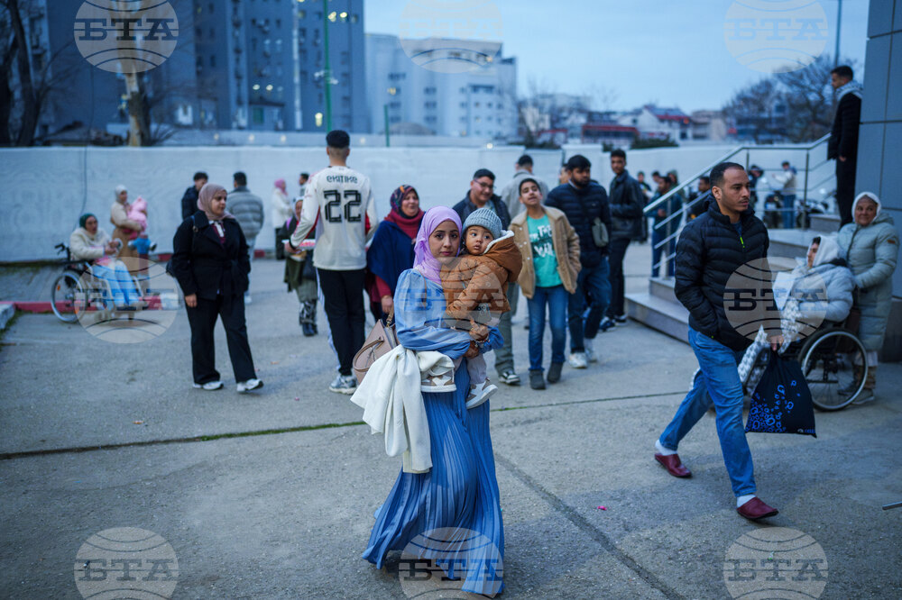 APTOPIX Romania Eid al-Fitr