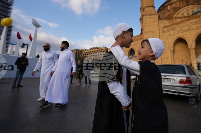 APTOPIX Lebanon Iran War Eid al-Fitr