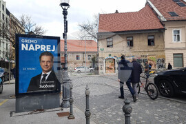 Словения - парламентарни избори - предизборна кампания