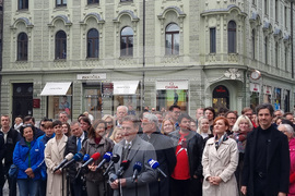 Словения - парламентарни избори - предизборна кампания - управляваща коалиция