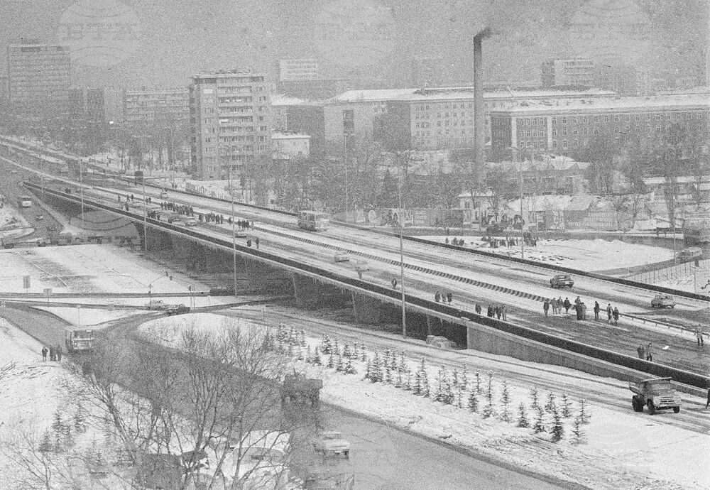Flyover on Tsarigradsko Shose at Fourth Kilometre Junction Opens 50 Years Ago
